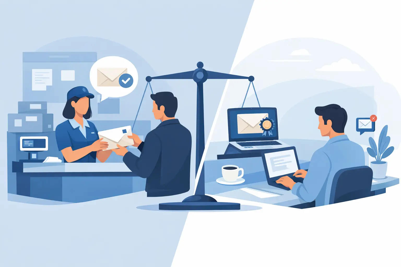 Post Office Counter or Online Certified Mail | Certified Mail Labels